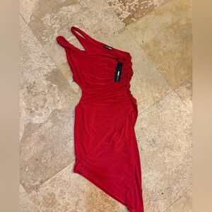 Fashion nova red dress size M